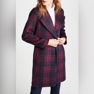 COPY - Cupcakes & Cashmere Aldean Plaid Coat size S